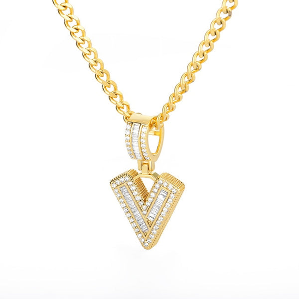 Letters A-Z Pendant Necklaces
