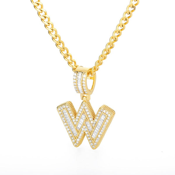 Letters A-Z Pendant Necklaces