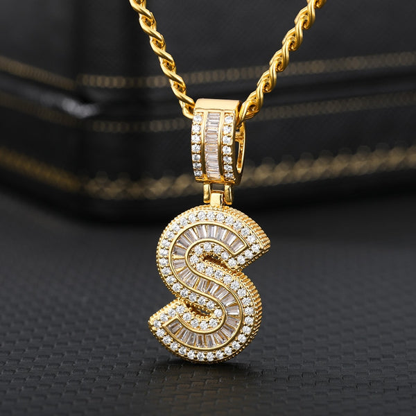 Letters A-Z Pendant Necklaces