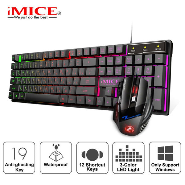 keyboard Wired Gaming Mouse Kit