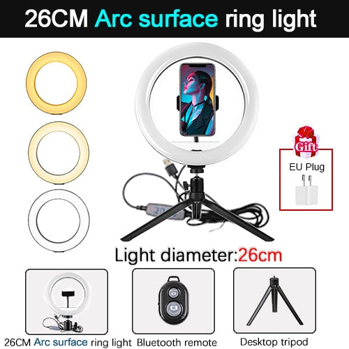 Ring Light With Tripod