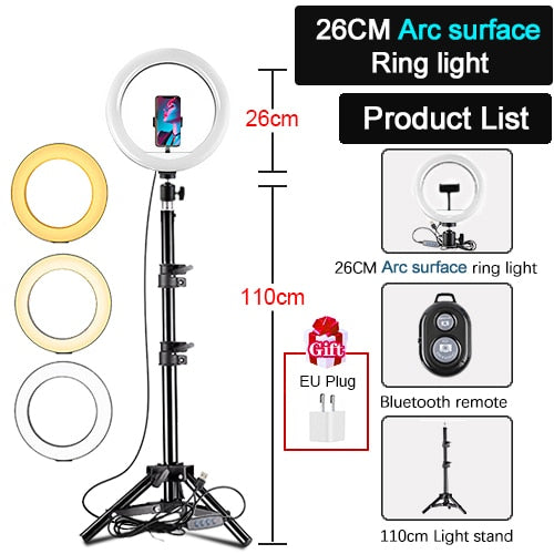 Ring Light With Tripod