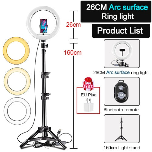Ring Light With Tripod