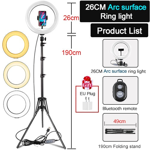 Ring Light With Tripod