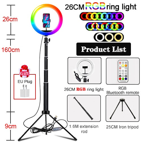 Ring Light With Tripod