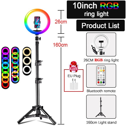 Ring Light With Tripod