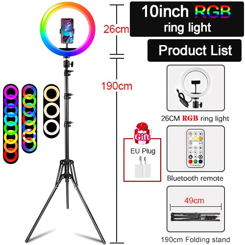 Ring Light With Tripod