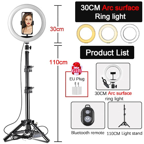 Ring Light With Tripod