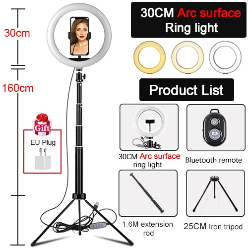 Ring Light With Tripod