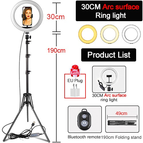 Ring Light With Tripod