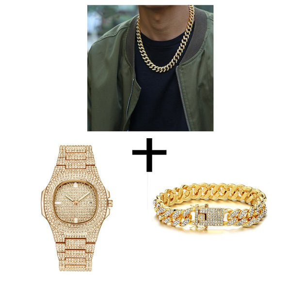 Necklace + Watch+ Bracelet