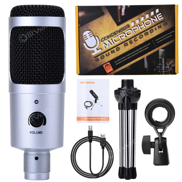Recording USB Condenser Microphone Professional Studio Microphones