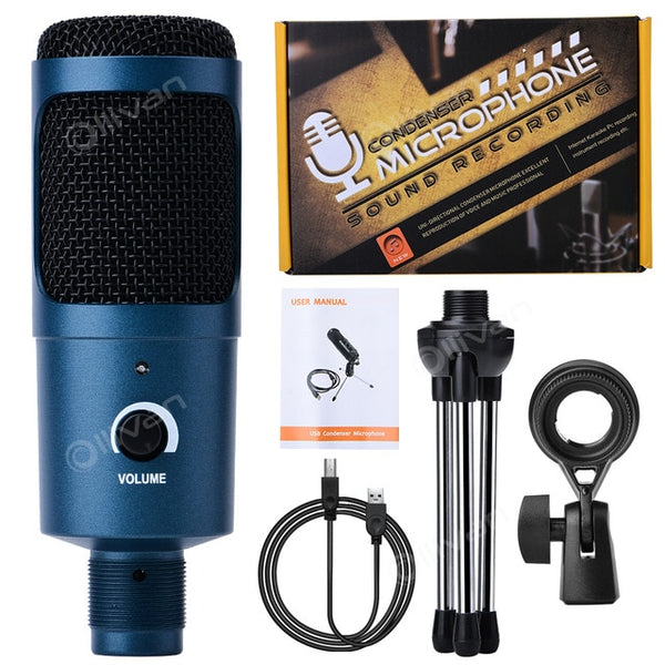 Recording USB Condenser Microphone Professional Studio Microphones