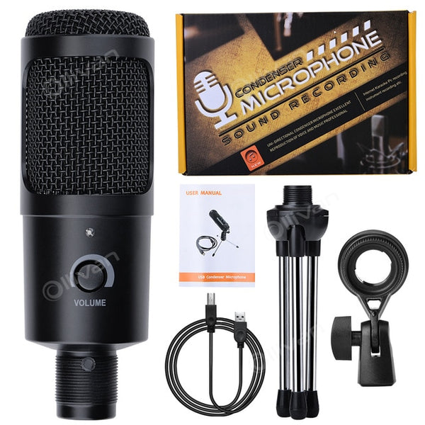 Recording USB Condenser Microphone Professional Studio Microphones