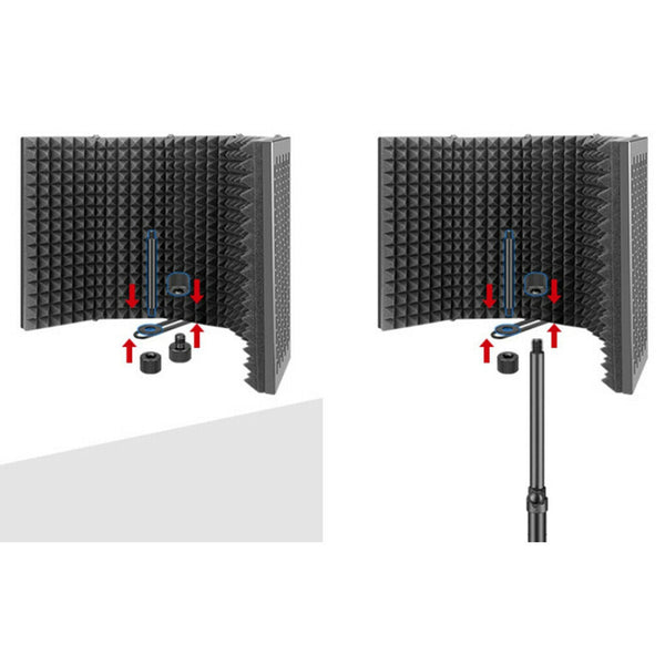 Panel Microphone Isolation Shield