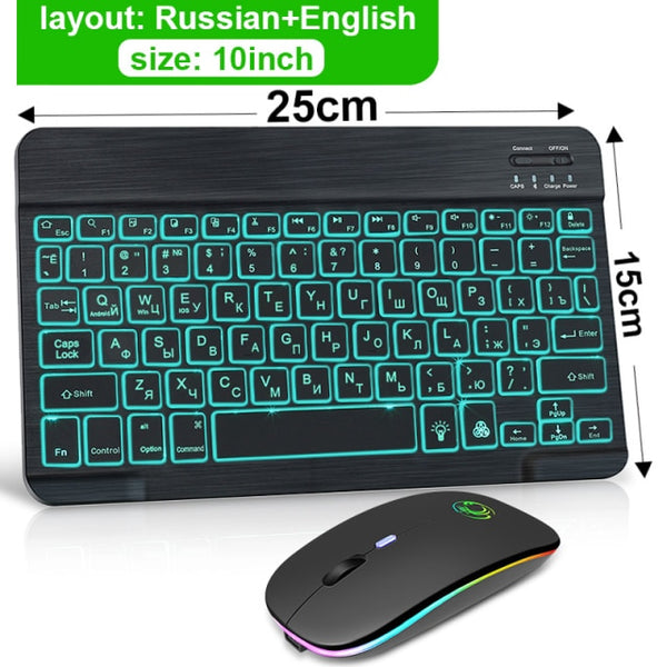 Bluetooth Keyboard And Mouse Set