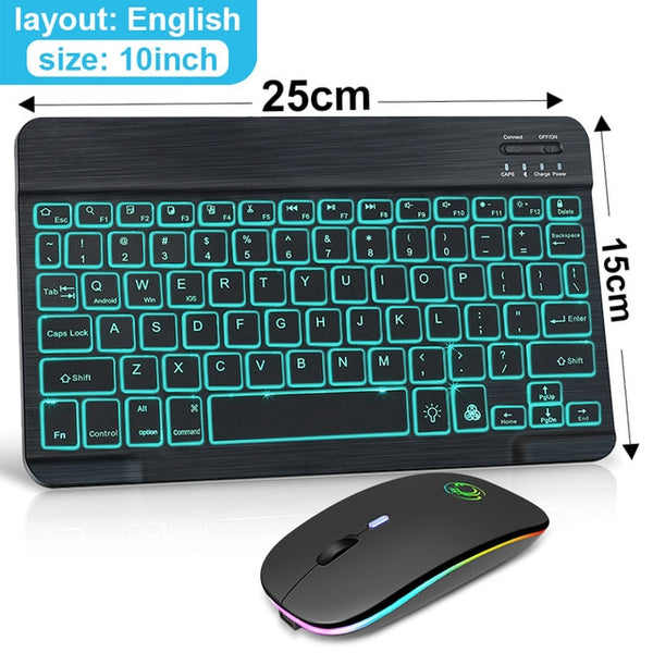 Bluetooth Keyboard And Mouse Set