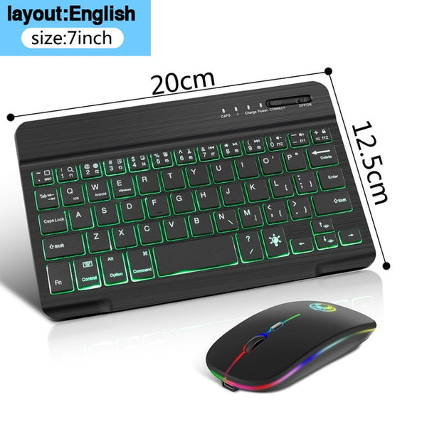 Bluetooth Keyboard And Mouse Set