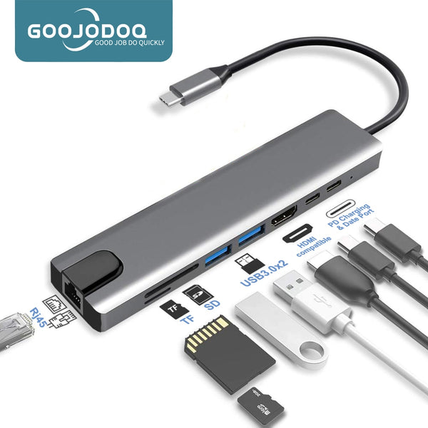 USB Dock For MacBook Air Pro PC HUB