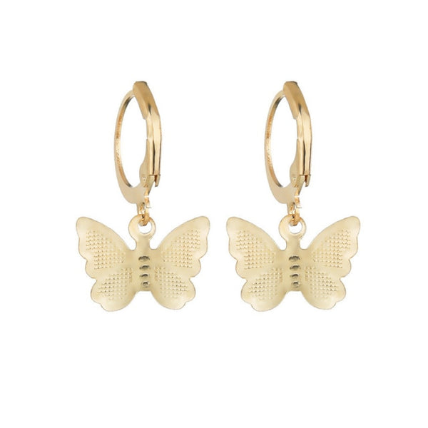 iced out Butterfly necklace