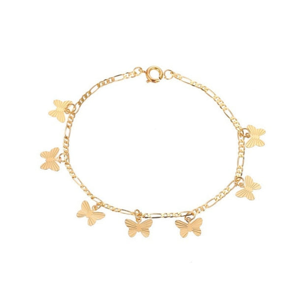 iced out Butterfly necklace