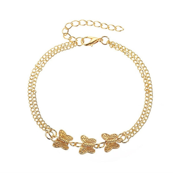 iced out Butterfly necklace