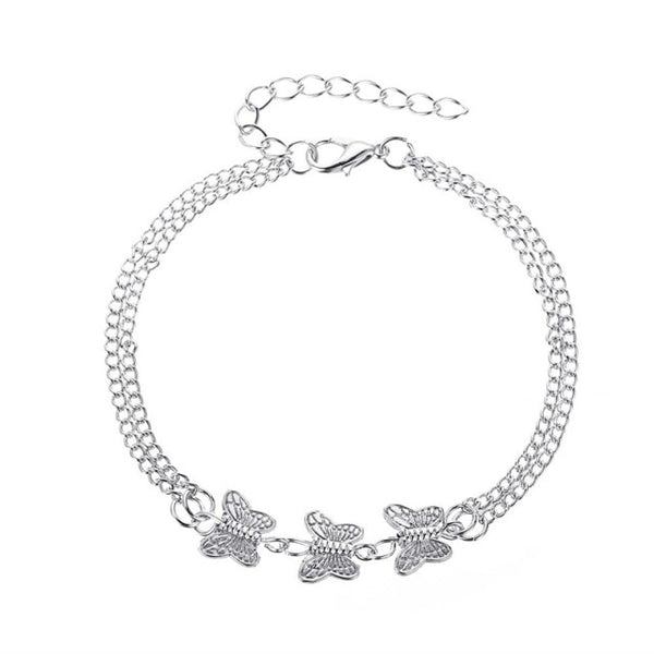 iced out Butterfly necklace